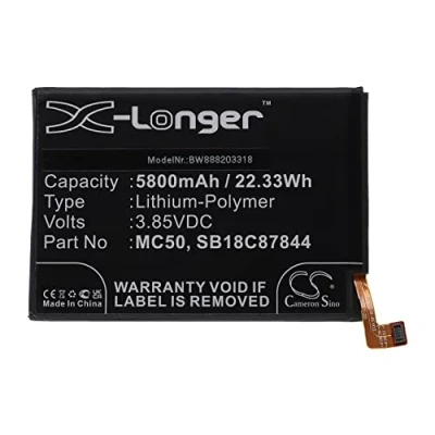 Afbeelding van vhbw Accu compatibel met Motorola Moto G9 Power, XT2091 3, 4 smartphone (5800 mAh, 3,85 V, Li Polymer)