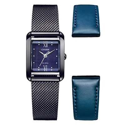 Afbeelding van Citizen EW5597 63L Horloge Staal Zwart Ø 24 mm