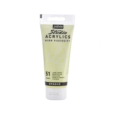 Afbeelding van Pébéo 837051 Studio acrylverf, 100 ml, geel