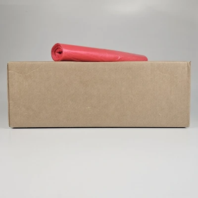 Afbeelding van Afvalzak Powersterko HDPE T25 70x110cm 120L rood