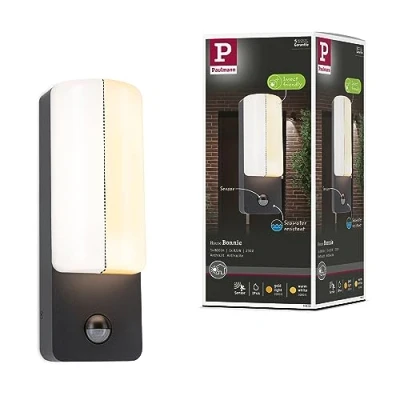Afbeelding van Paulmann Bonnie PIR Insect 94853 LED buitenlamp (wand) 8.5 W Antraciet