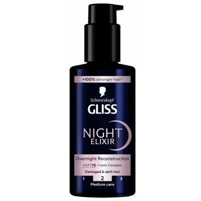 Afbeelding van Gliss Night Elixer Overnight Reconstruction 100 ml
