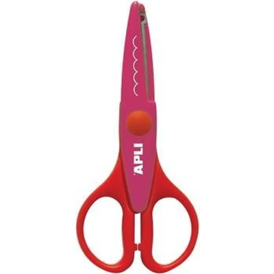Afbeelding van Apli Kids creatieve schaar zaagtand 13 cm op blister