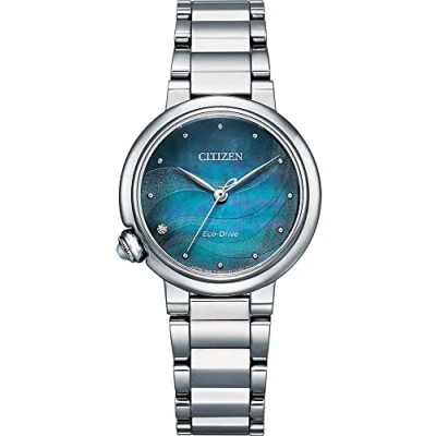 Afbeelding van Citizen EM0910 80N Horloge Staal Zilverkleurig Ø 30 mm