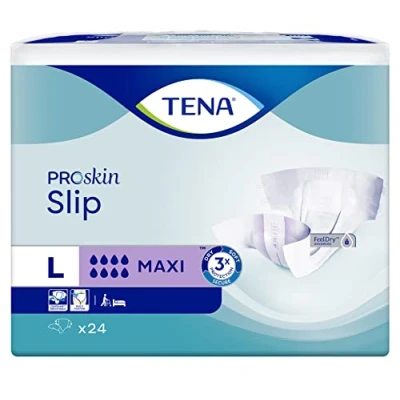 Afbeelding van TENA Slip Maxi Large Karton van 72 kleefluiers