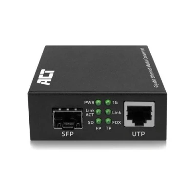 Image de ACT AC4451 Convertisseur de support SFP 1000Base T x 1 + (mini GBIC) pour P/N: TR0001, TR0002