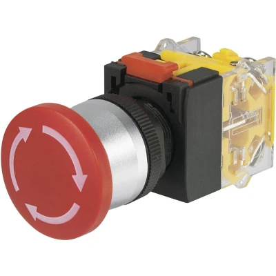 Afbeelding van TRU COMPONENTS LAS0 A3Y 11TS Noodstopschakelaar 250 V/AC 5 A 1x NC, NO IP40 1 stuk(s)