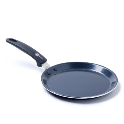 Afbeelding van GreenPan Pannenkoekenpan Essentials Zwart ø 24 cm Keramische anti aanbaklaag
