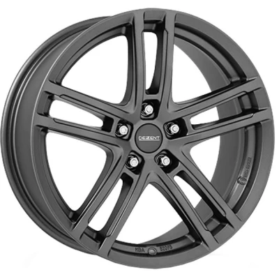 Afbeelding van DEZENT 5 gat 18duim 108mm lichtmetalen Velg TZ c graphite graphit matt TTZGHGA42CE