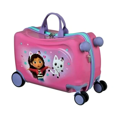 Afbeelding van Gabby&#039;s Dollhouse Gabby&#039;s Ride On Trolley 47.5x23x32 cm Roze/Paars