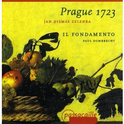 Afbeelding van Il Fondamento, Paul Dombrecht Zelenka: Prague 1723 (CD)