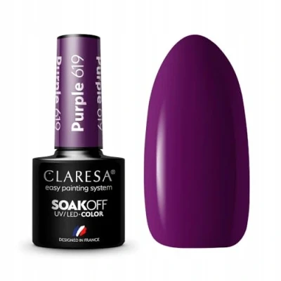 Afbeelding van Soak Off UV/LED purper hybride vernis 619 5g