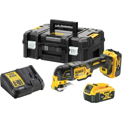 Afbeelding van DeWALT DCS356P2 Accu Multitool 18V 5.0Ah + Accessoireset in TSTAK