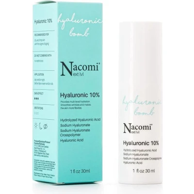 Afbeelding van Nacomi Hyaluronic Acid Bomb Hyaluronzuur Serum 10% 30ml.