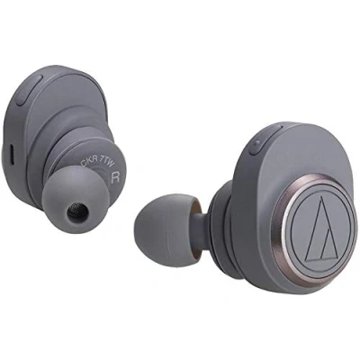 Afbeelding van Audio Technica ATH CKR7TW Bluetooth HiFi In Ear oordopjes Grijs