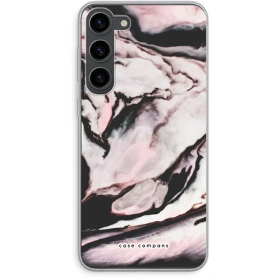 Afbeelding van Case Company® hoesje geschikt voor Samsung Galaxy S23 Plus Roze stroom Soft Cover Telefoonhoesje Bescherming aan alle Kanten en Schermrand