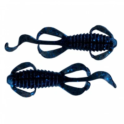 Afbeelding van Headbanger BangerLizard Black Blue Flake 8,6cm (4g) (10 stuks)
