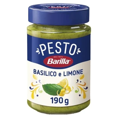 Afbeelding van Barilla Pesto Basilico e Limone 12 x 190 g (12 stuks)