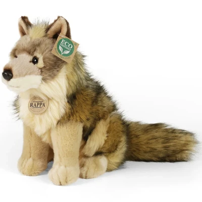 Afbeelding van RAPPA Coyote/wolf, zittend, 24 cm, milieuvriendelijk