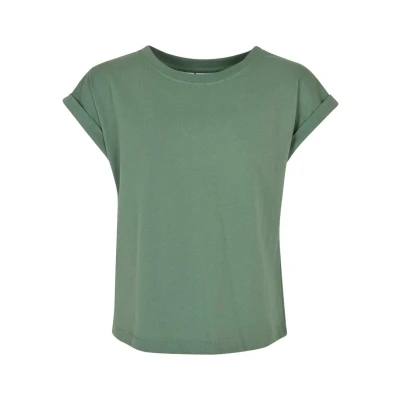 Afbeelding van Urban Classics Extended Shoulder Tshirt basic voor kinderen, Maat: 122/128, Salvia