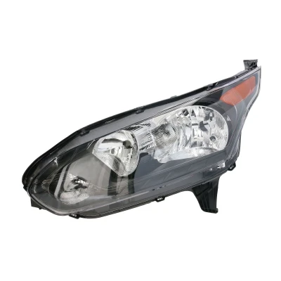 Afbeelding van TYC 20 14786 35 2 Koplampen Links H15, H7 Zwart, Oranje Met daglicht voor rechtsrijdend verkeer elektromotor FORD: Transit Connect V408 Van