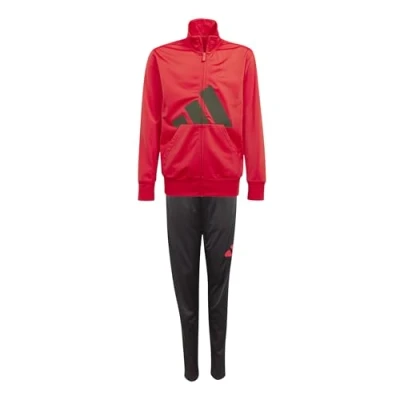 Afbeelding van adidas Uniseks kinderen Essentials Big Logo Climacool TrackSUIT, pure robijn/zwart, 7 8 jaar