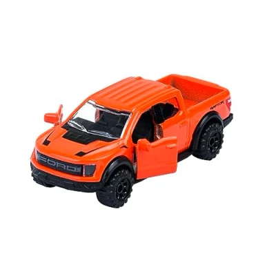 Afbeelding van Majorette Premium Cars Ford F 150 Raptor, oranje, rood