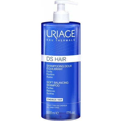 Afbeelding van Uriage D.S. Hair ing Doux Équilibrant Shampoo 500ml Voor Alle Haartypen
