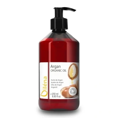 Afbeelding van Oïléna 100% pure biologische arganolie, koudgeperst, anti aging, rimpel, verzorging voor haar, huid, baard, nagels, herstellend, regeneratief, 250 ml