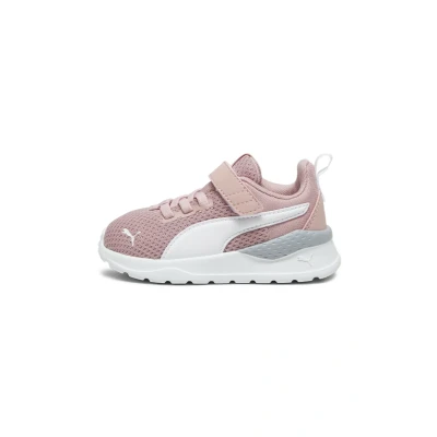 Afbeelding van Puma Anzarun LITE Unisex Hardloopschoenen voor op de weg kinderen, Maat: 20, Peach smoothie white Textiel