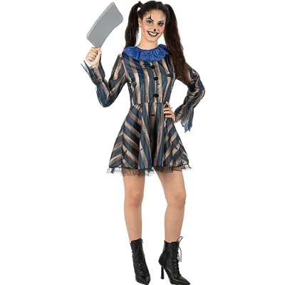 Afbeelding van FUNIDELIA Enge Clown Kostuum voor vrouwen Maat: XL