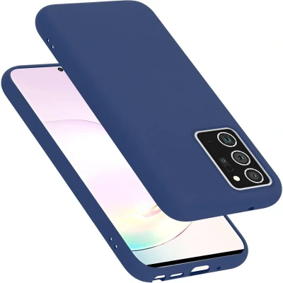 Afbeelding van Cadorabo Hoesje geschikt voor Samsung Galaxy NOTE 20 PLUS in LIQUID BLAUW Beschermhoes gemaakt van flexibel TPU silicone Case Cover