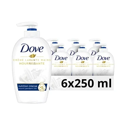 Afbeelding van DOVE Wascrème Originele Pomp 250 ml Set van 6 (6 x ml)