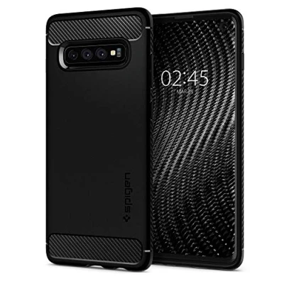 Afbeelding van Spigen Liquid Air Samsung Galaxy S10 matt black