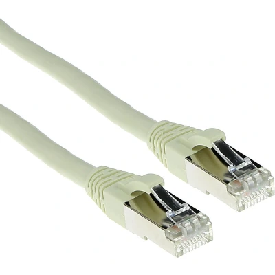 Afbeelding van ACT FB6005 SFTP CAT6A Patchkabel Snagless Ivoor 5 meter