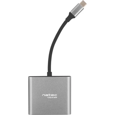 Afbeelding van NATEC MULTIPOORT FOWLER MINI (USB C PD, HDMI 4K)