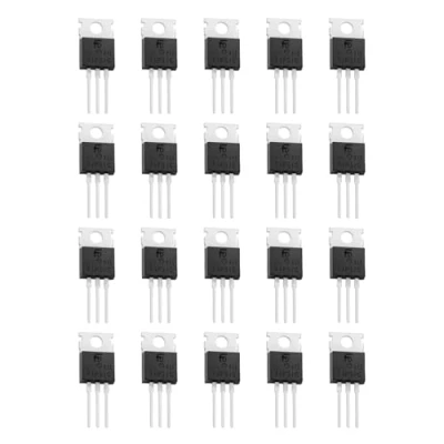 Afbeelding van eMagTech 20 stuks TIP31C NPN TO 92 transistor schakelversterkers met laag vermogen voor doe het zelfproject, elektronisch, microgolfoven, laadcircuit