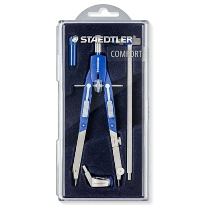 Image de STAEDTLER Mars Comfort compas à réglage rapide 552 02 + Rallonge
