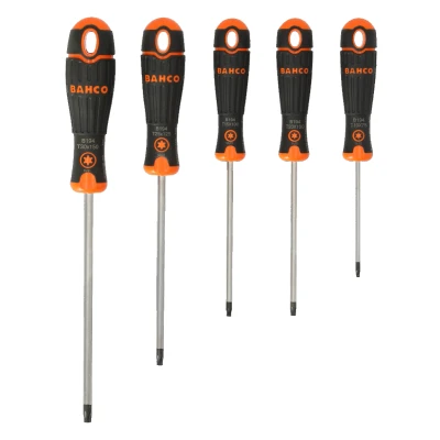 Afbeelding van Schroevendraaiersets BahcoFit, TORX 5 delig