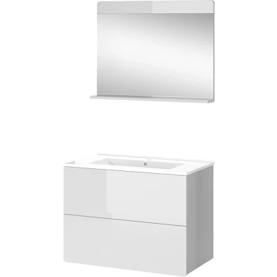 Afbeelding van Vicco Badkamermeubelset Izan, Wit, 3 delen