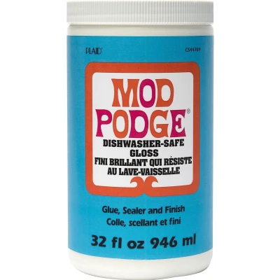Afbeelding van Mod podge Decoupage Lijm/sealer/finish Afwasmachinebestendig 946ml