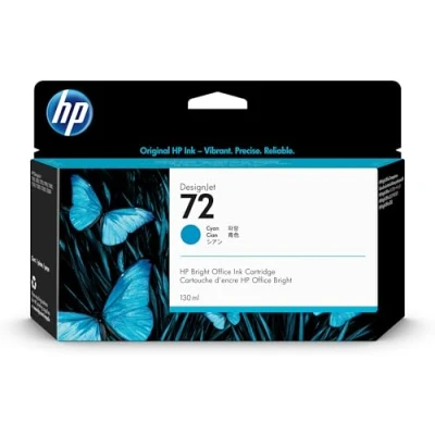 Afbeelding van HP Inktcartridge C9371A 72 blauw
