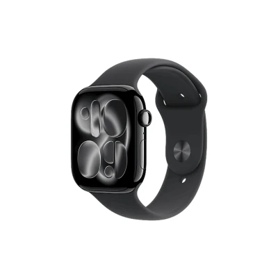 Afbeelding van Apple Watch Series 11 gps 42mm jet Black Aluminium Case With Sport Band S/m