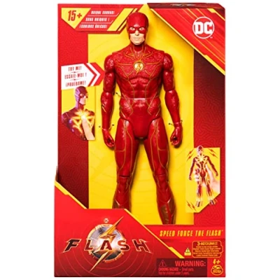 Image de DC Comics Figurine Interactive The Flash Deluxe Effets Sonores et Lumineux 30cm Des 4 ans