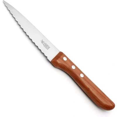Afbeelding van Robert Herder Universeelmes RVS Doppelkonvex Lemmet 13 cm Heft Kersenhout