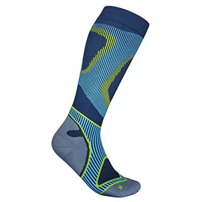 Afbeelding van Bauerfeind Run Performance, Compression Socks, men, blauw, 44 46, M 1 Paar