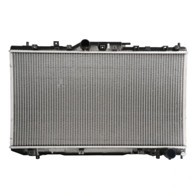 Afbeelding van THERMOTEC D72035TT Radiateur Aluminium, Kunststof voor voertuigen met/zonder airco 714 375 16 Handgeschakeld Koelribben gesoldeerd