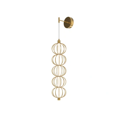 Afbeelding van Maytoni Wandlamp Golden Cage Goud