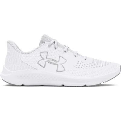 Afbeelding van Under Armour Charged Pursuit Hardloopschoenen neutraal white, Dames, Maat: 40, White Textiel/ synthetisch