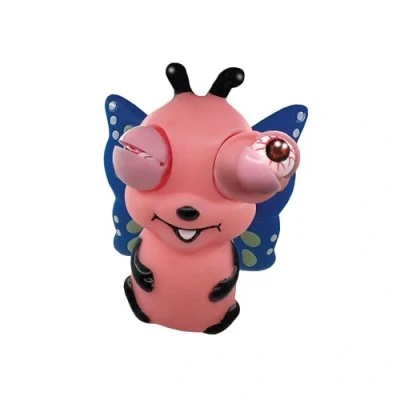 Afbeelding van Wild Winkers Deluxebase vlinder knijpspeelgoed met stralende ogen Anti stress speelgoed voor volwassenen en kinderen Dierenfiguren